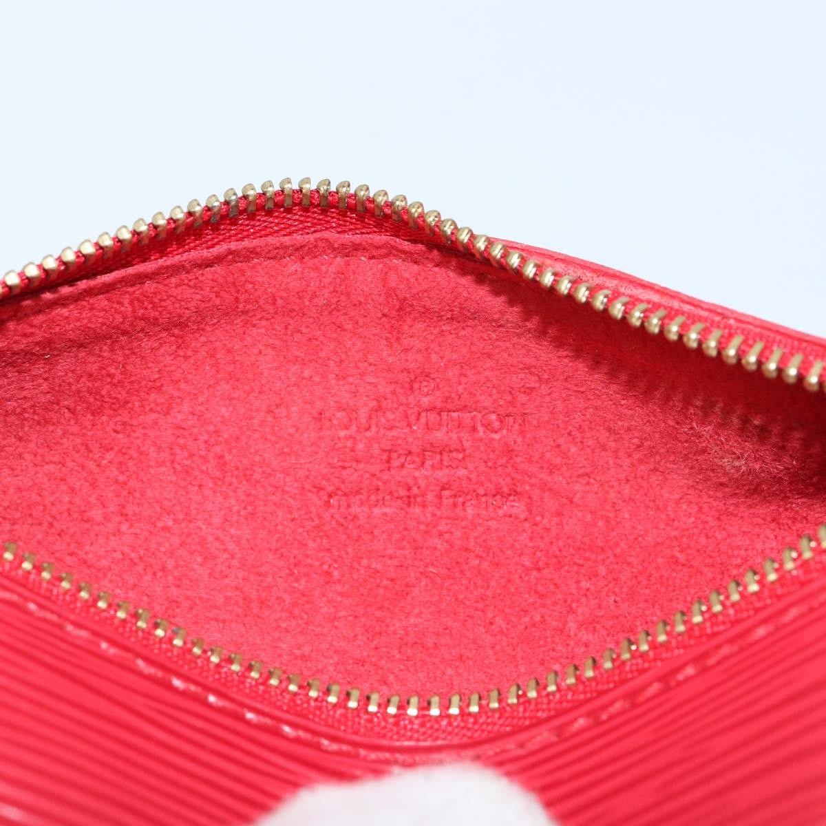 Louis Vuitton Soufflot Pochette Epi Leather, RED, LEATHER, Clutche & pouche