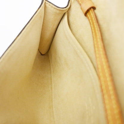 Louis Vuitton Twin Handbag Monogram Canvas, BROWN, CANVAS, Clutche & pouche