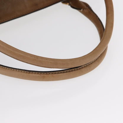 Chloe Harley Handbag Canvas with Leather, BEIGE, CANVAS, Handbag