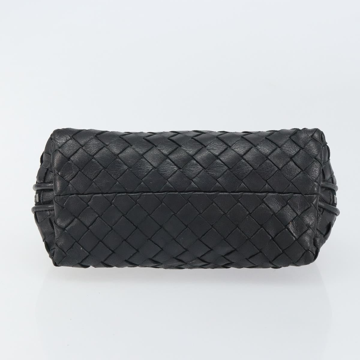 Bottega Veneta Intrecciato Clutch bag Leather, BLACK, LEATHER, Clutche & pouche