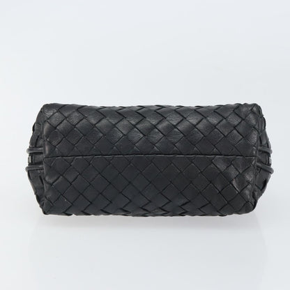 Bottega Veneta Intrecciato Clutch bag Leather, BLACK, LEATHER, Clutche & pouche