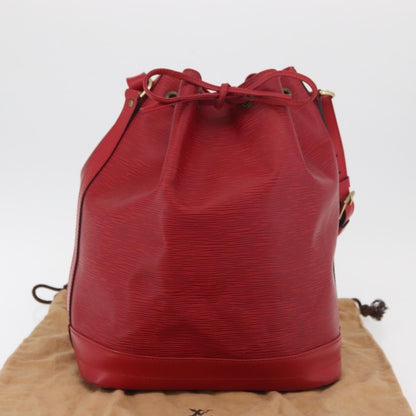 Louis Vuitton Noe Handbag Epi Leather, Red, Leather, Shoulder Bag