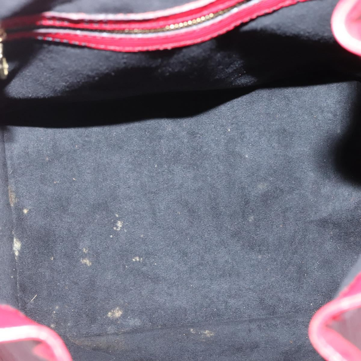 Louis Vuitton Petit Noe Handbag Epi Leather, RED, LEATHER, Shoulder bag