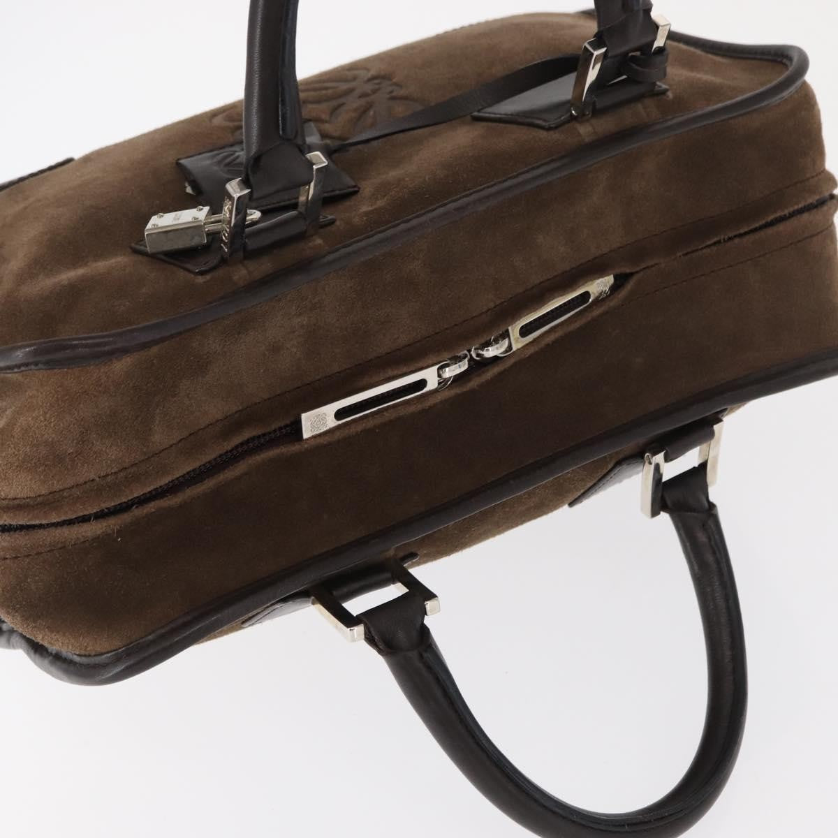 Loewe Amazona Bag Suede, BROWN, SUEDE, Handbag