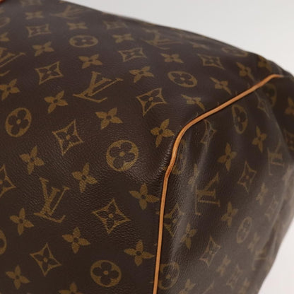 Louis Vuitton Keepall Bag Monogram Canvas, BROWN, CANVAS, Travel bag