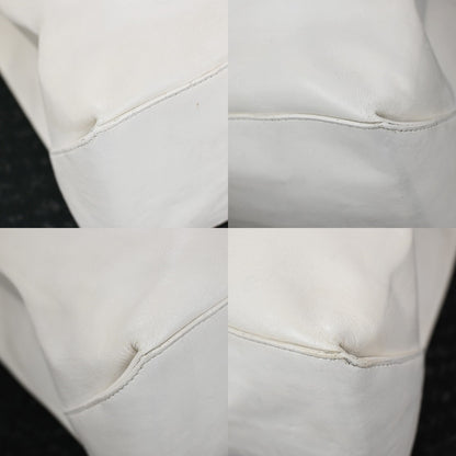 Chanel Essential 31 Rue Cambon Shopping Tote Leather, WHITE, LEATHER, Tote bag