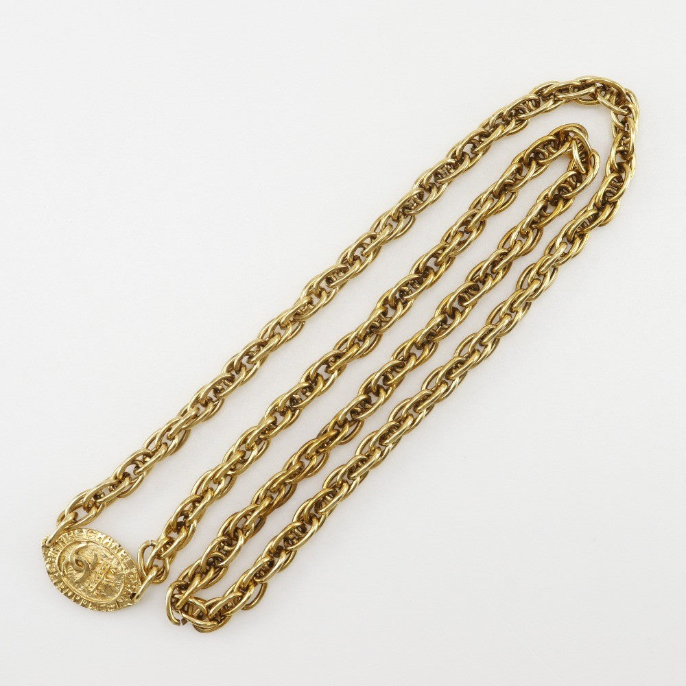 Chanel Coco Long Necklace Gold-plated, GOLD, GOLD_PLATED, Necklace