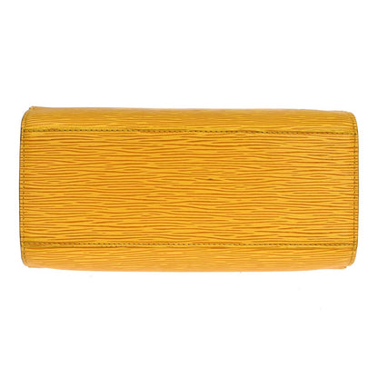 Louis Vuitton Pont Neuf Handbag Epi Leather, Yellow, Leather, Handbag