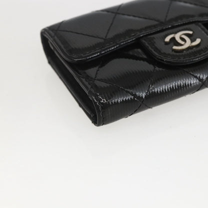 Chanel Vintage CC Keychain Metal, BLACK, EMERALD, Charms and Keychains
