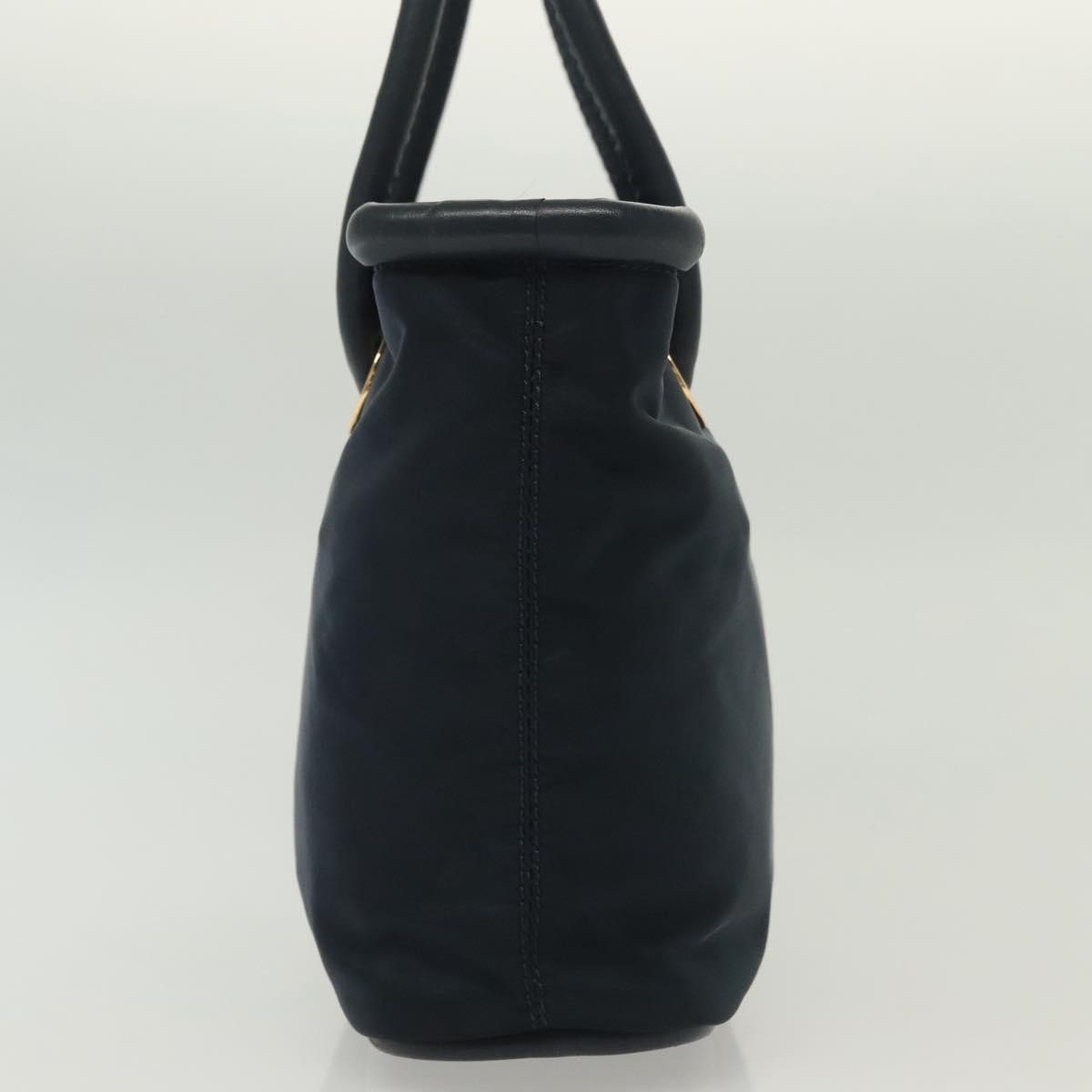 Celine Handbag Nylon, NAVY, NYLON, Handbag