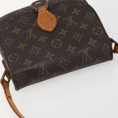 Louis Vuitton Saint Cloud Handbag Monogram Canvas, BROWN, CANVAS, Shoulder bag