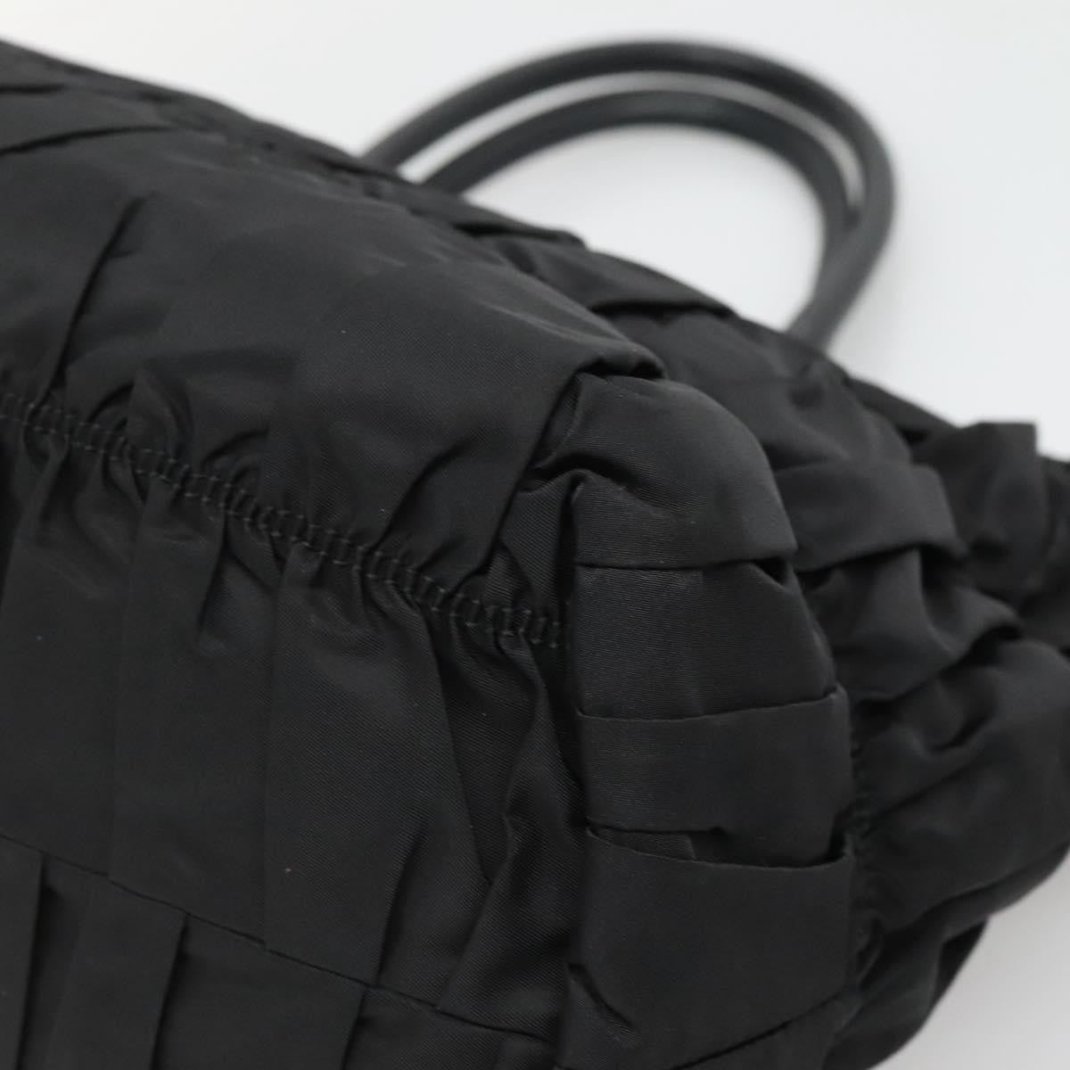 Prada Gaufre Tote Tessuto, Black, Nylon, Tote Bag