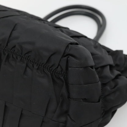 Prada Gaufre Tote Tessuto, Black, Nylon, Tote Bag