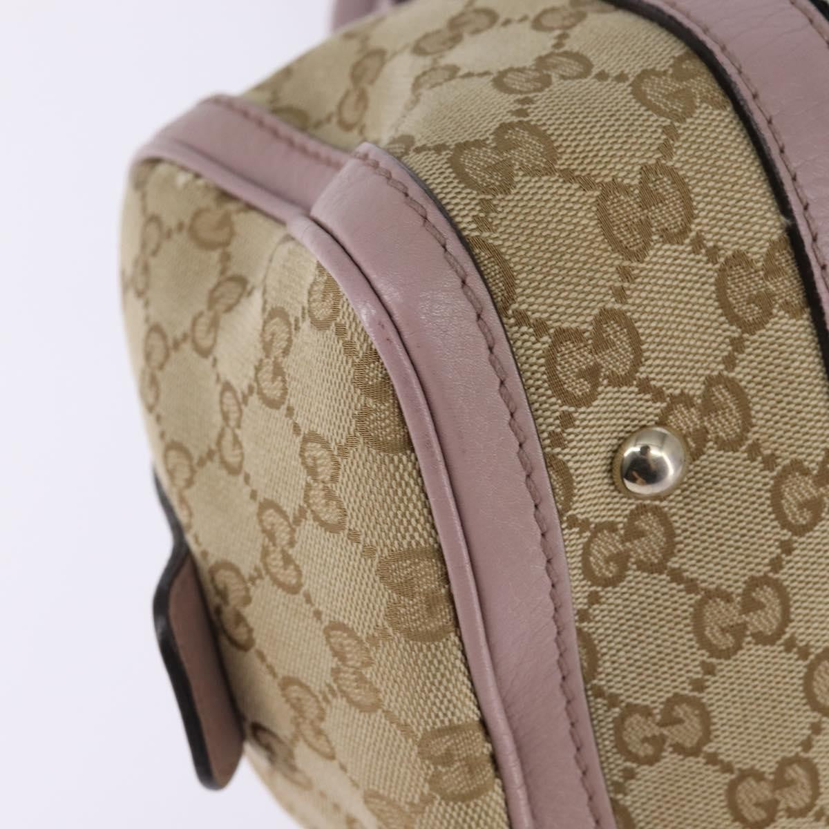 Gucci Vintage Web Boston Bag GG Canvas, BEIGE, CANVAS, Travel bag