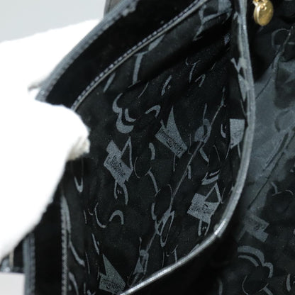 Salvatore Ferragamo Vala tote Canvas, BLACK, CANVAS, Tote bag