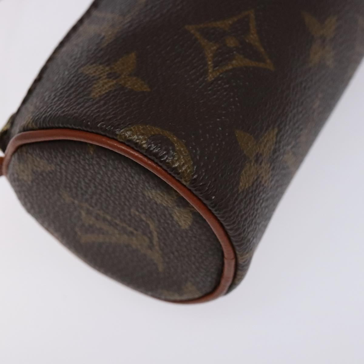 Louis Vuitton Papillon Pochette Monogram Canvas, BROWN, CANVAS, Handbag