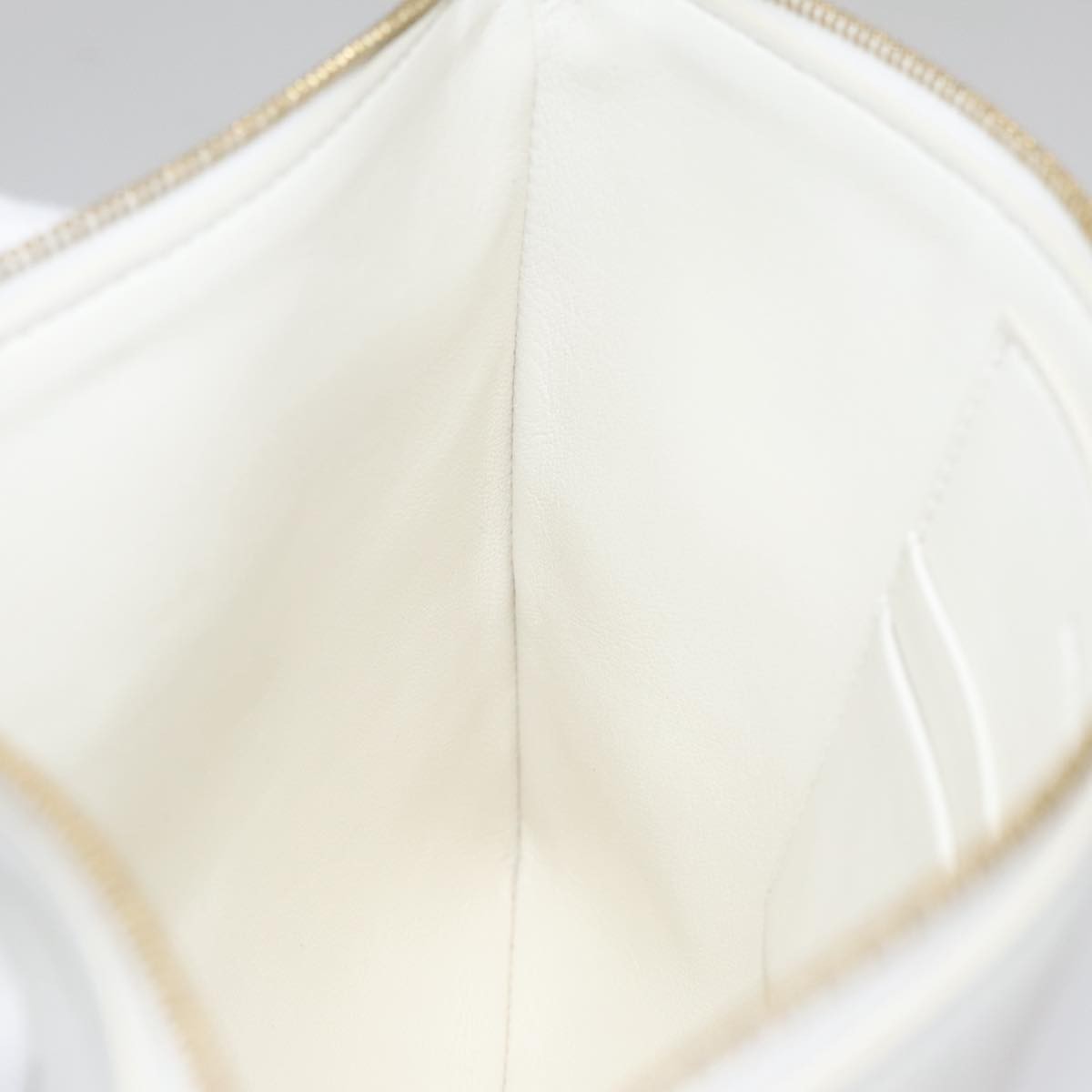 Celine Bicolor Solo Clutch Leather, GRAY, LEATHER, Clutche & pouche