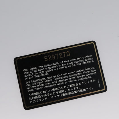 Chanel Vintage Timeless Zip Around Vanity Case Caviar, BLACK, LEATHER, Toiletry Case