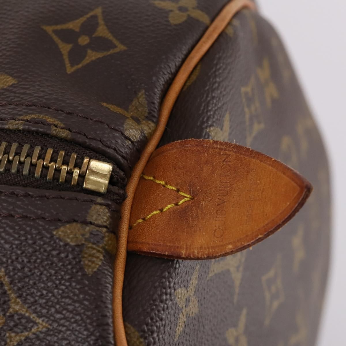 Louis Vuitton Keepall Bag Monogram Canvas, BROWN, CANVAS, Travel bag
