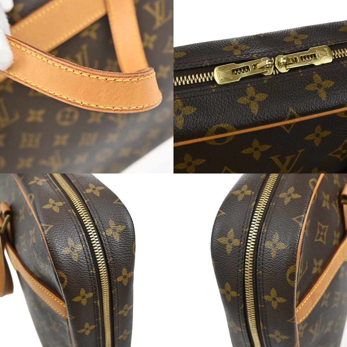Louis Vuitton Porte-Documents Pegase Bag Monogram Canvas, BROWN, CANVAS, Briefcase