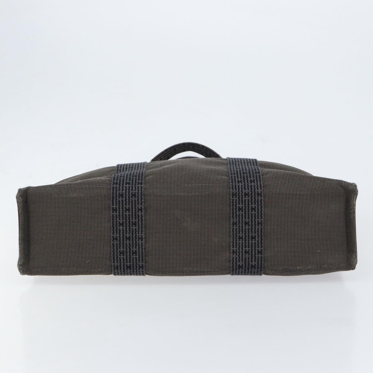 Hermes Fourre-tout Herline Fourre-tout Herline, GRAY, CANVAS, Tote bag