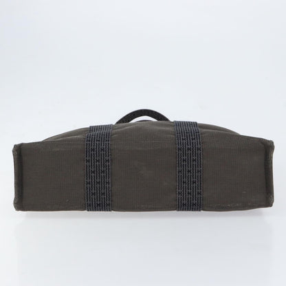 Hermes Fourre-tout Herline Fourre-tout Herline, GRAY, CANVAS, Tote bag