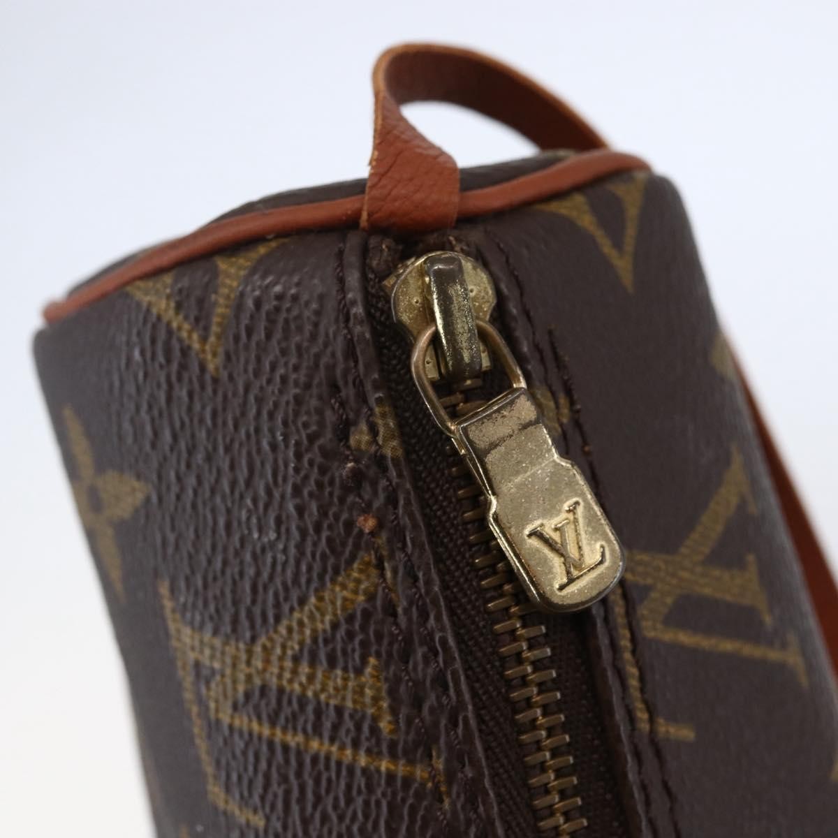 Louis Vuitton Papillon Pochette Monogram Canvas, BROWN, CANVAS, Handbag