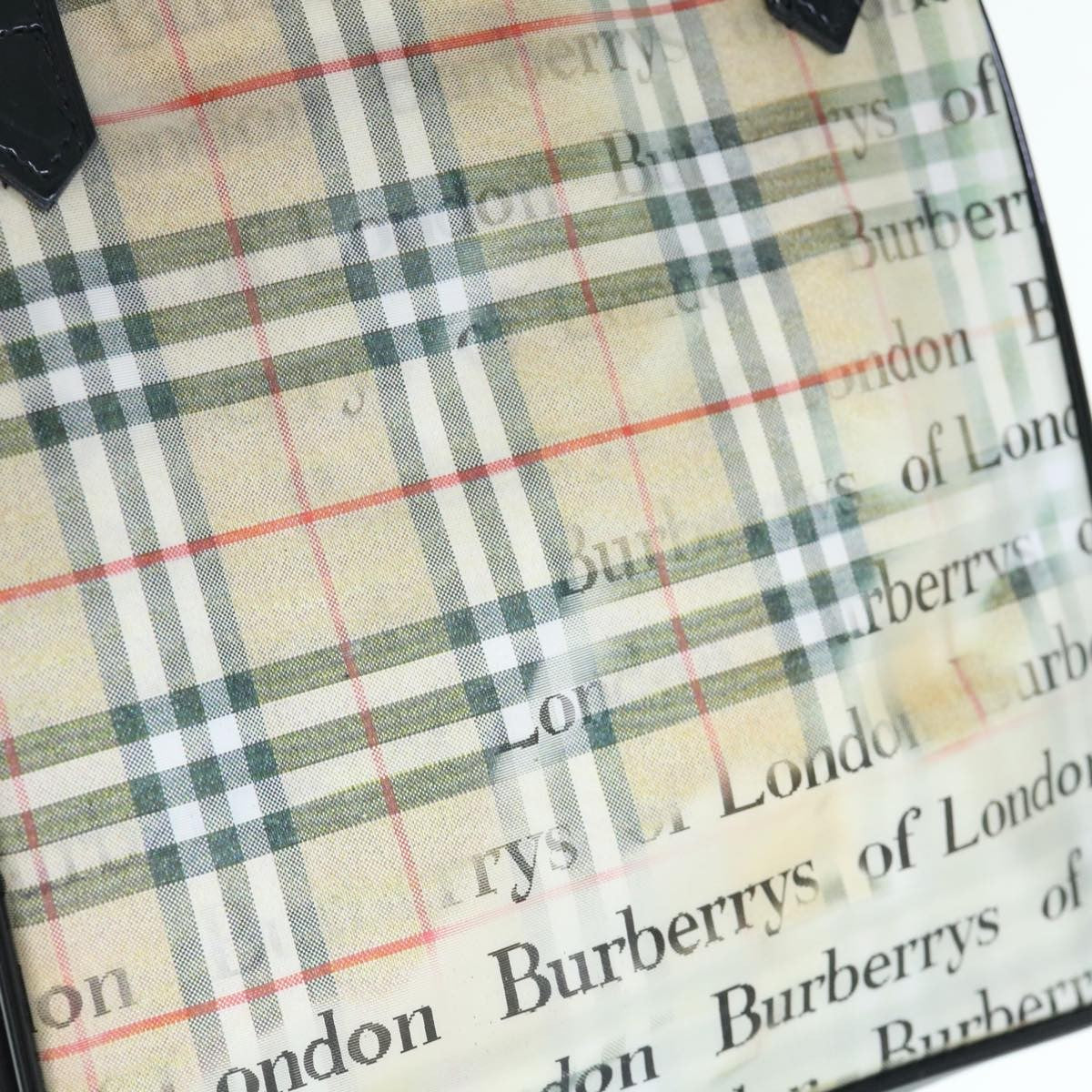 Burberry Nova Check Handbag Nylon, BEIGE, NYLON, Handbag