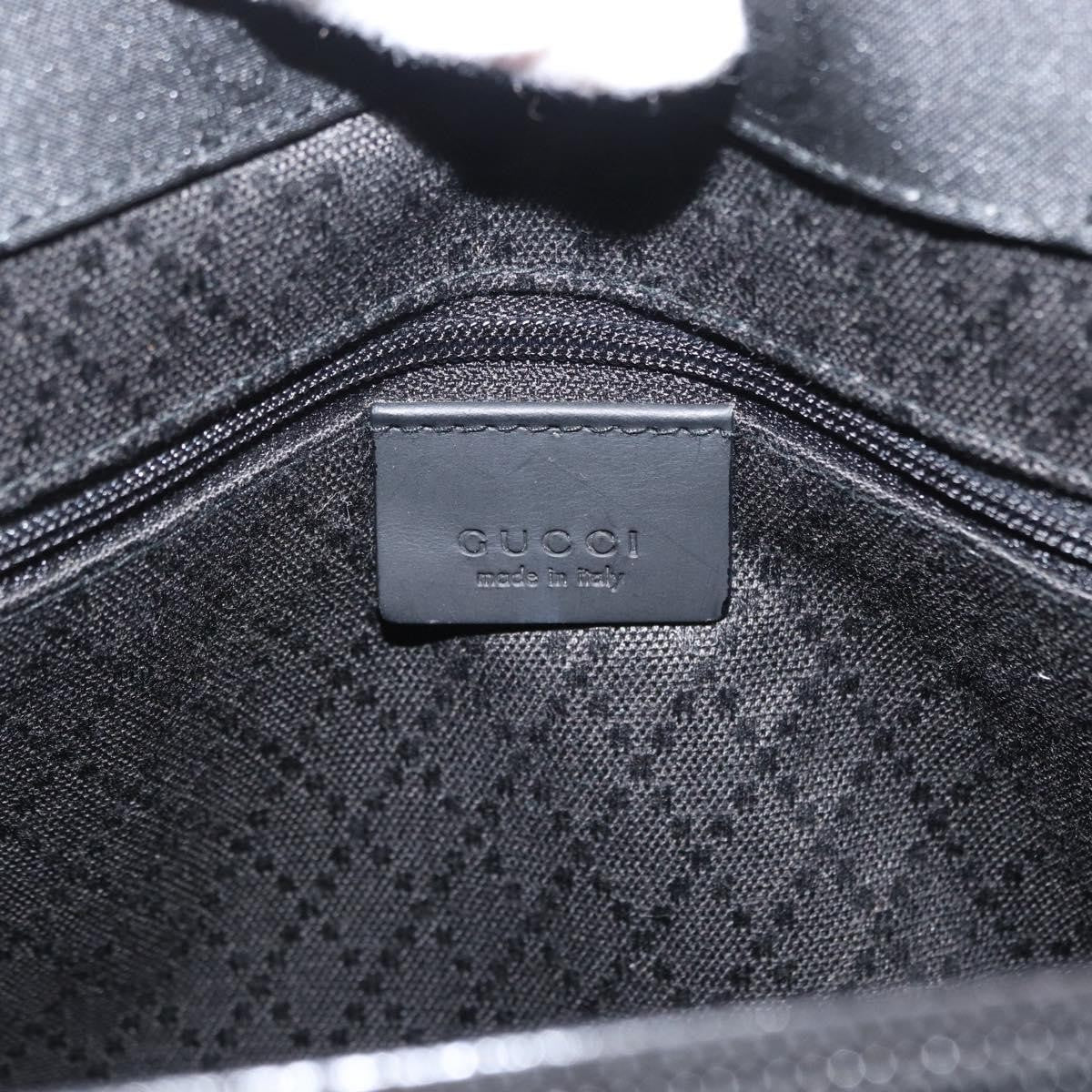 Gucci Bamboo tote bag Canvas, BLACK, CANVAS, Tote bag