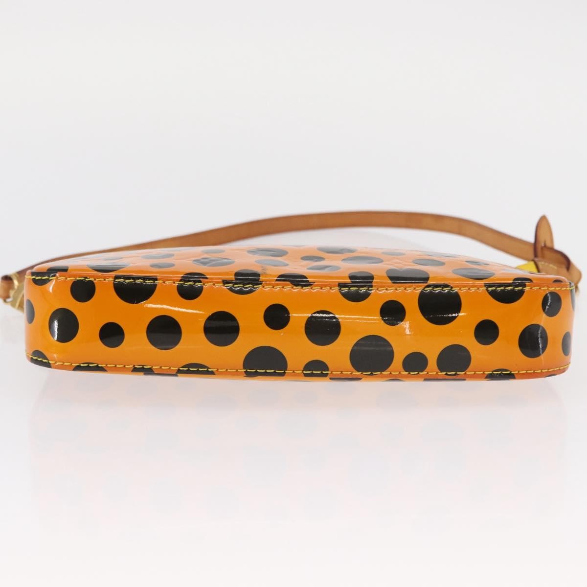 Louis Vuitton Pochette Accessoires NM Kusama Infinity Dots Monogram Vernis, YELLOW, PATENT_LEATHER, Clutche & pouche
