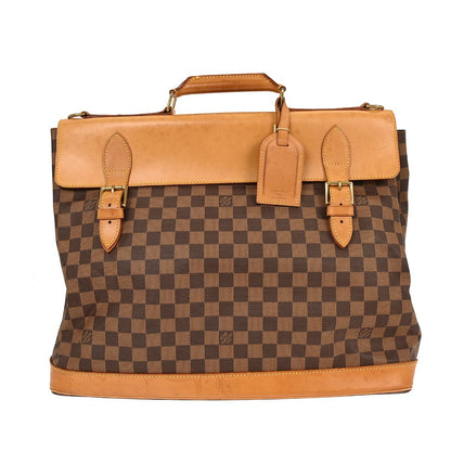Louis Vuitton West End Handbag Centenaire Damier, BROWN, CANVAS, Travel bag