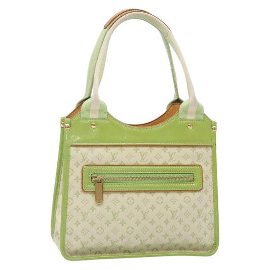 Louis Vuitton Kathleen Tote Mini Lin, GREEN, CANVAS, Tote bag