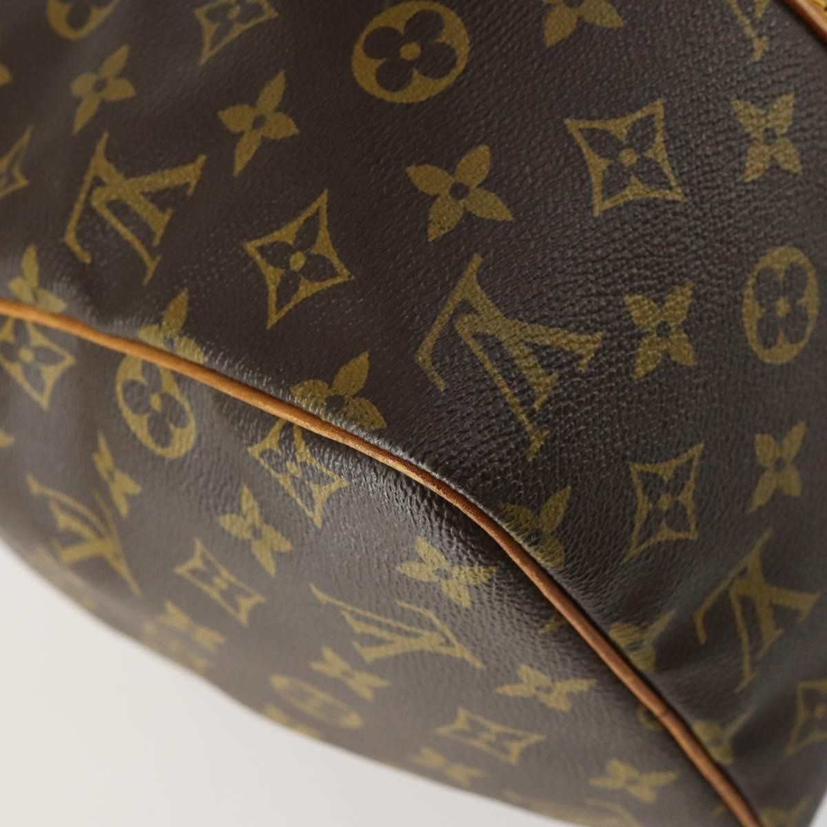 Louis Vuitton Sac Souple Handbag Monogram Canvas, BROWN, CANVAS, Travel bag