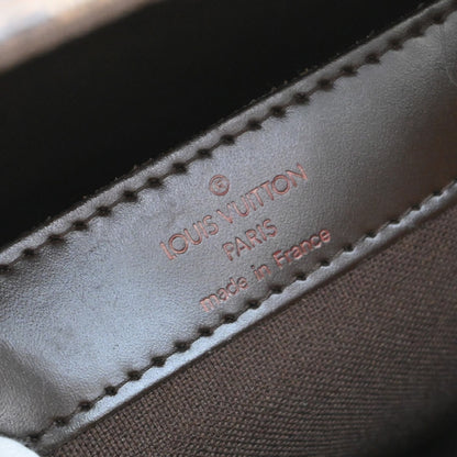 Louis Vuitton Naviglio Handbag Damier, BROWN, CANVAS, Shoulder bag