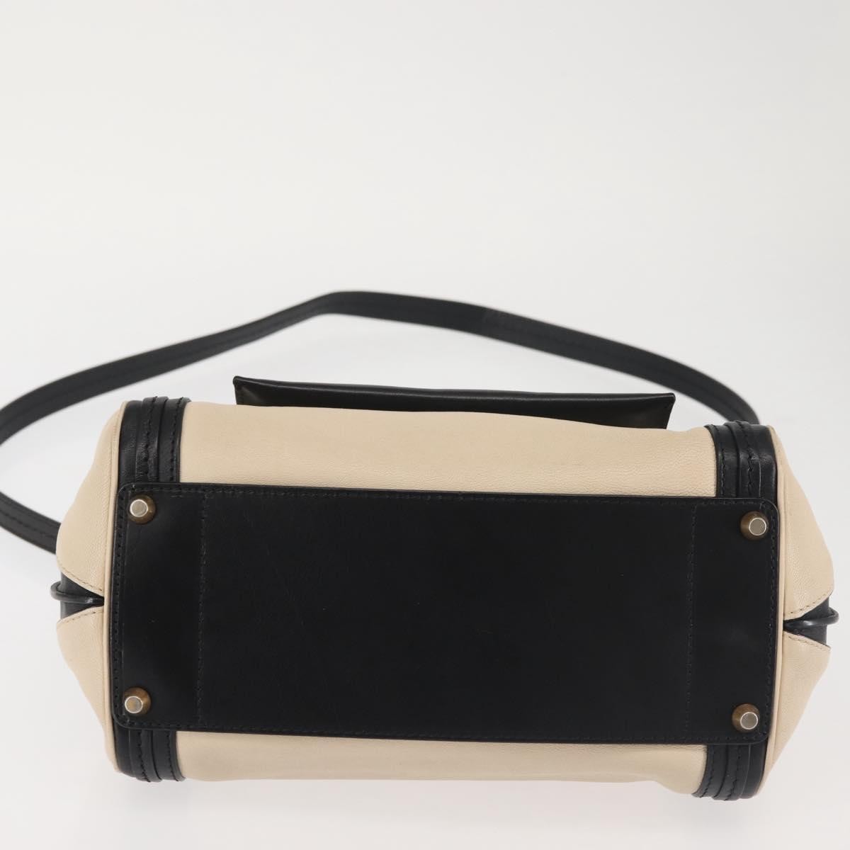 Chloe Alice Satchel Leather, BEIGE, LEATHER, Handbag