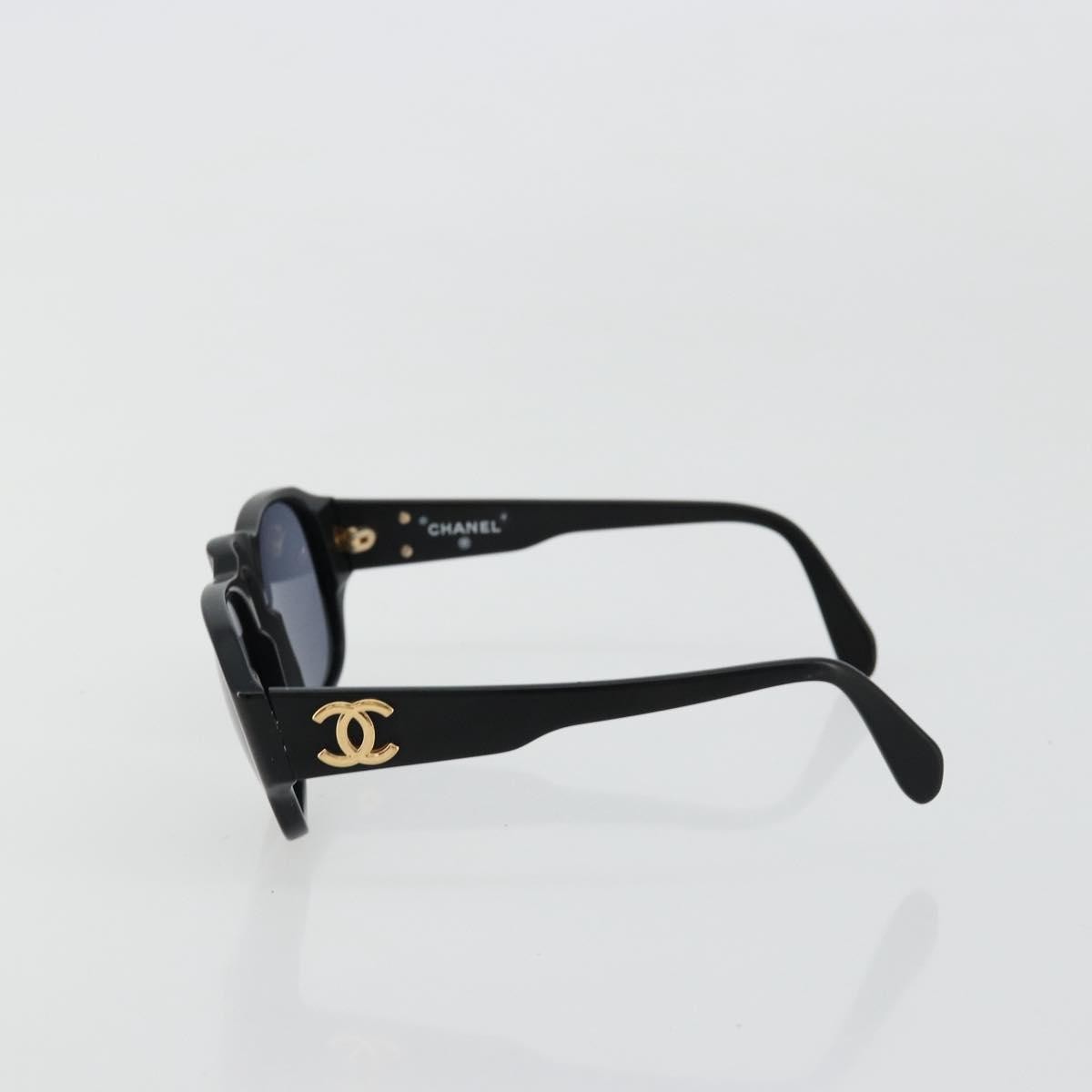 Chanel Logo CC Sunglasses Plastic, Black, Plastic, Sunglasses