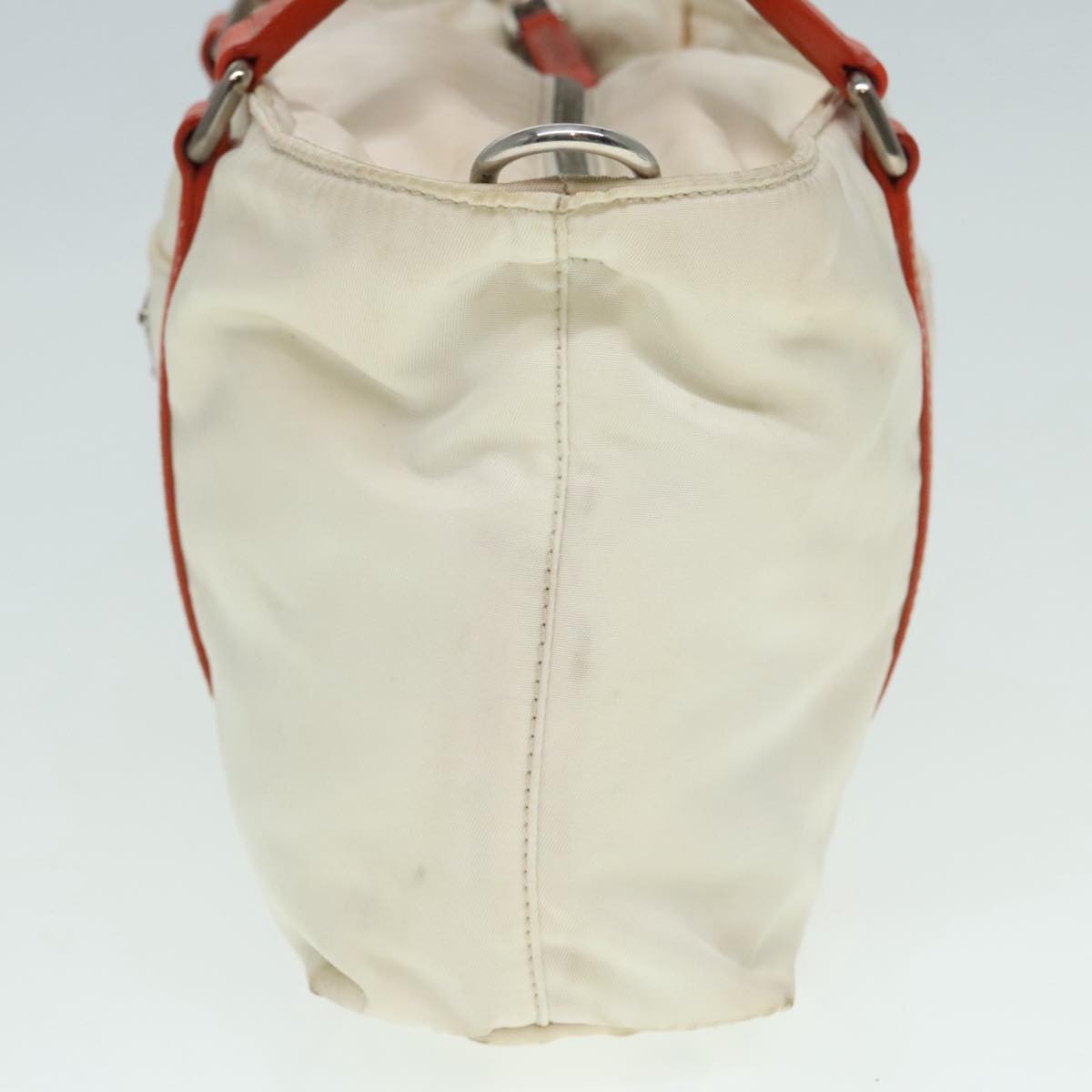 Prada Vintage Zip Handbag Tessuto, ECRU, NYLON, Handbag
