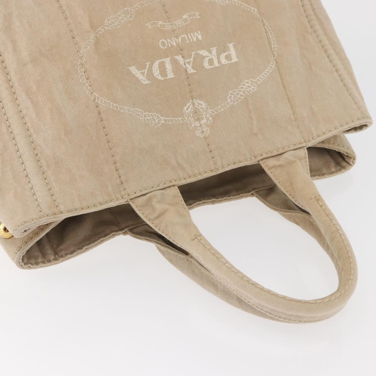 Prada Canapa Tote Canvas, Beige, Canvas, Tote Bag