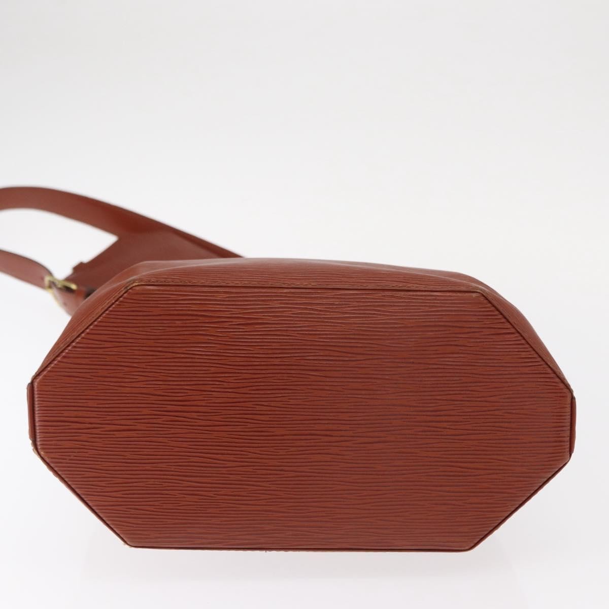 Louis Vuitton Vintage Sac d'Epaule Handbag Epi Leather, BROWN, LEATHER, Shoulder bag