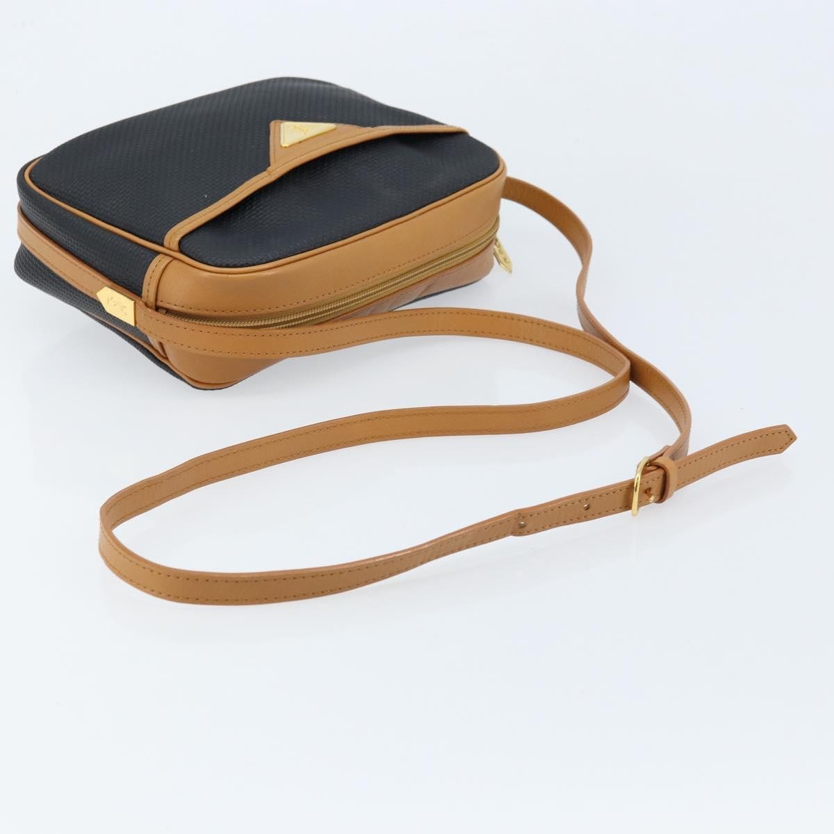 Saint Laurent Vintage Shoulder Bag Canvas, Navy, Canvas, Shoulder Bag