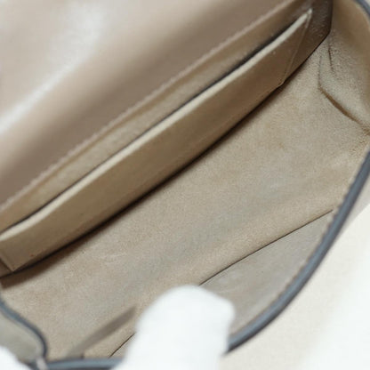 Chloe Nile Crossbody Bag Leather, BEIGE, LEATHER, Shoulder bag