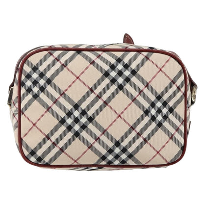 Burberry Nova Check Blue Label Canvas, BEIGE, CANVAS, Shoulder bag