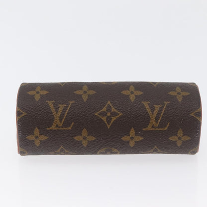 Louis Vuitton Papillon Pochette Monogram Canvas, BROWN, CANVAS, Clutche & pouche