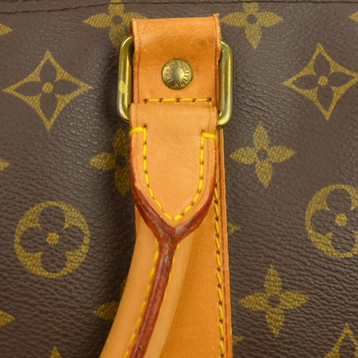 Louis Vuitton Keepall Bandouliere Bag Monogram Canvas, Brown, Canvas, Travel Bag