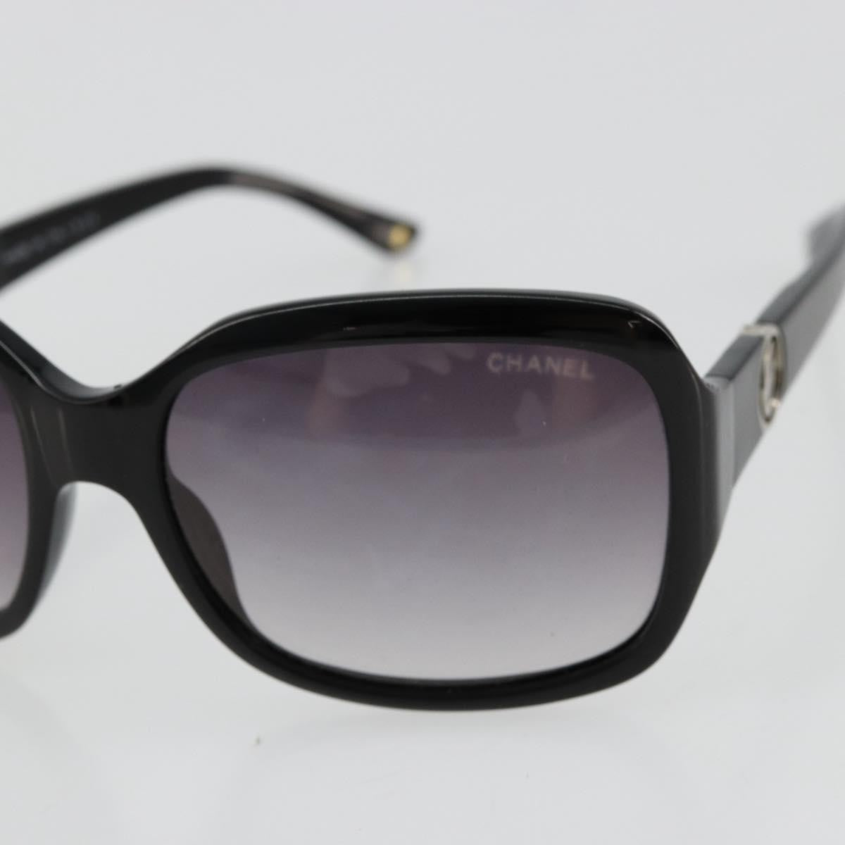 Chanel Logo CC Sunglasses Plastic, Black, Plastic, Sunglasses