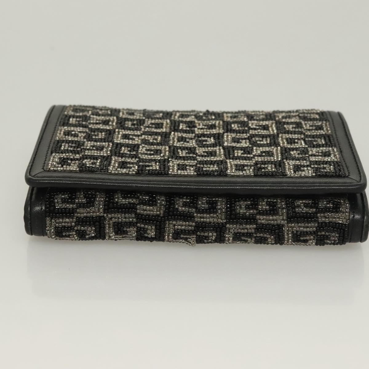 Givenchy GV3 Wallet Leather, BLACK, BEADS, Wallets