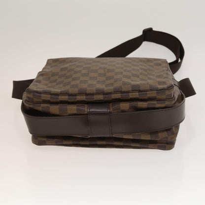 Louis Vuitton Naviglio Handbag Damier, BROWN, CANVAS, Shoulder bag