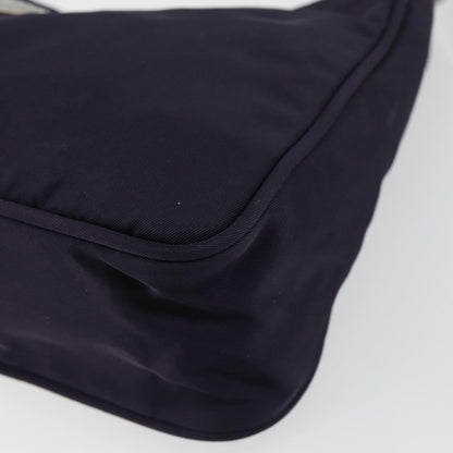 Prada Hobo Tessuto, PURPLE, NYLON, Shoulder bag