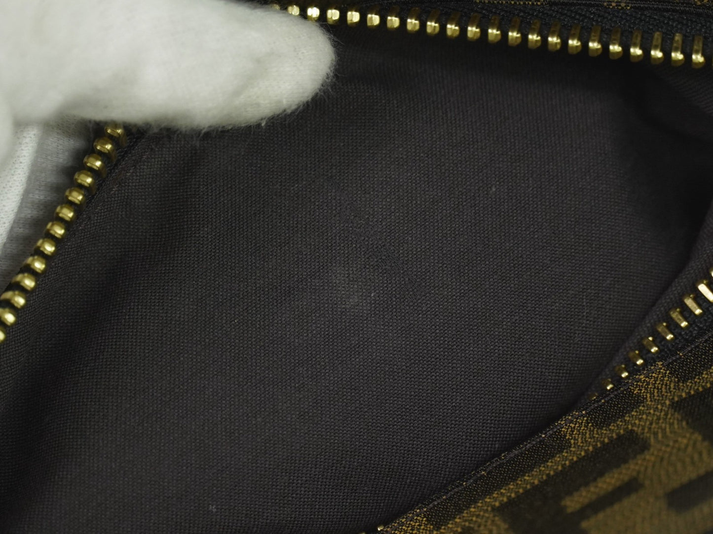 Fendi Peekaboo Bag Leather, GRAY, LEATHER, Handbag