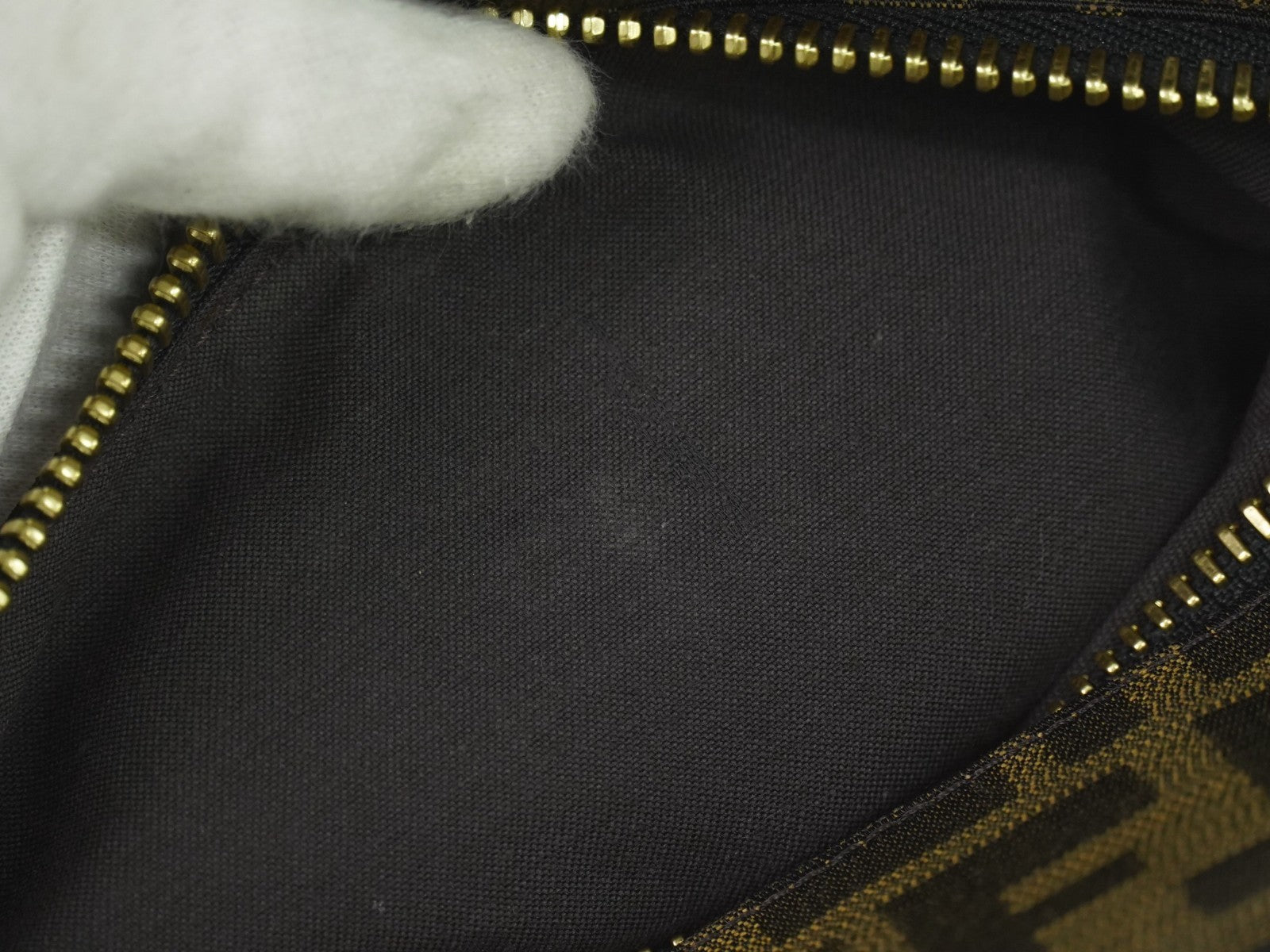 Fendi Peekaboo Bag Leather, GRAY, LEATHER, Handbag